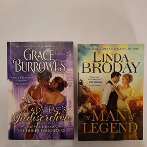 Romance Novel Set by Grace Burrowes and Linda Broday